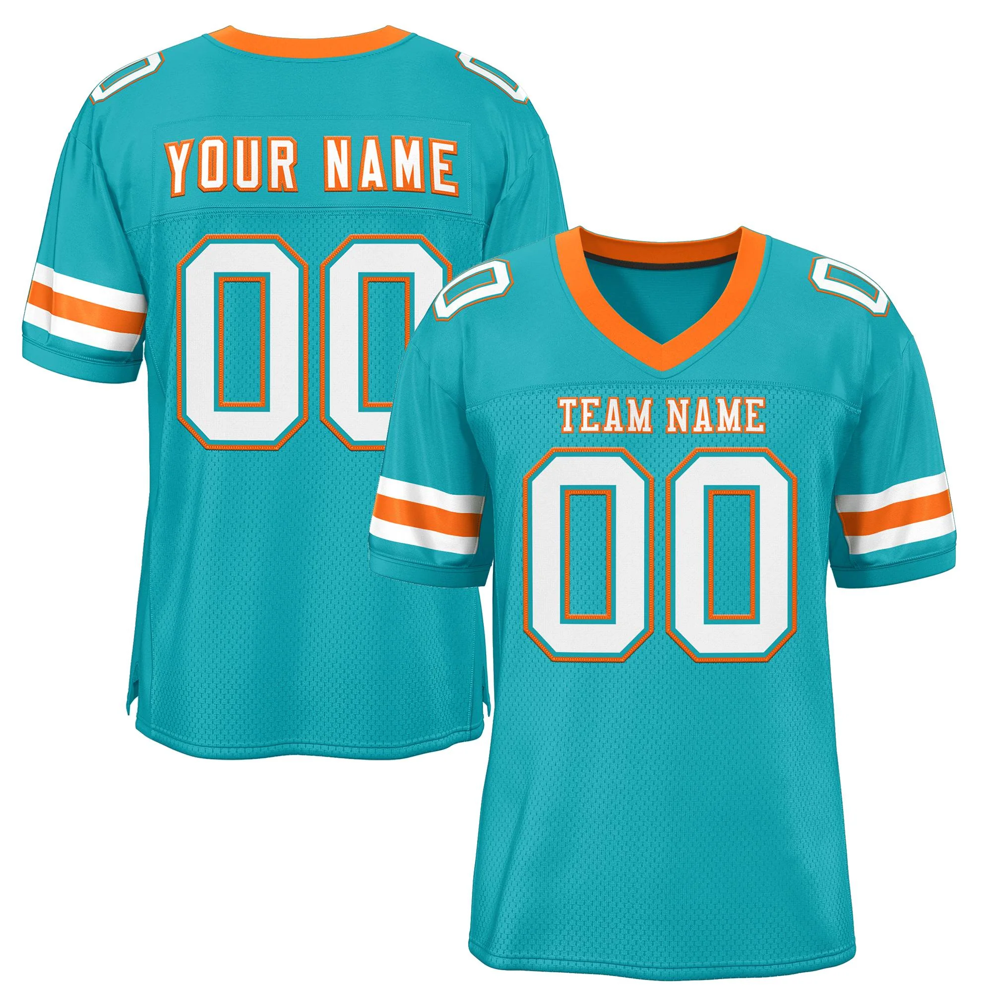 Custom Your Own Football Jersey with Personalized Name and Team Number