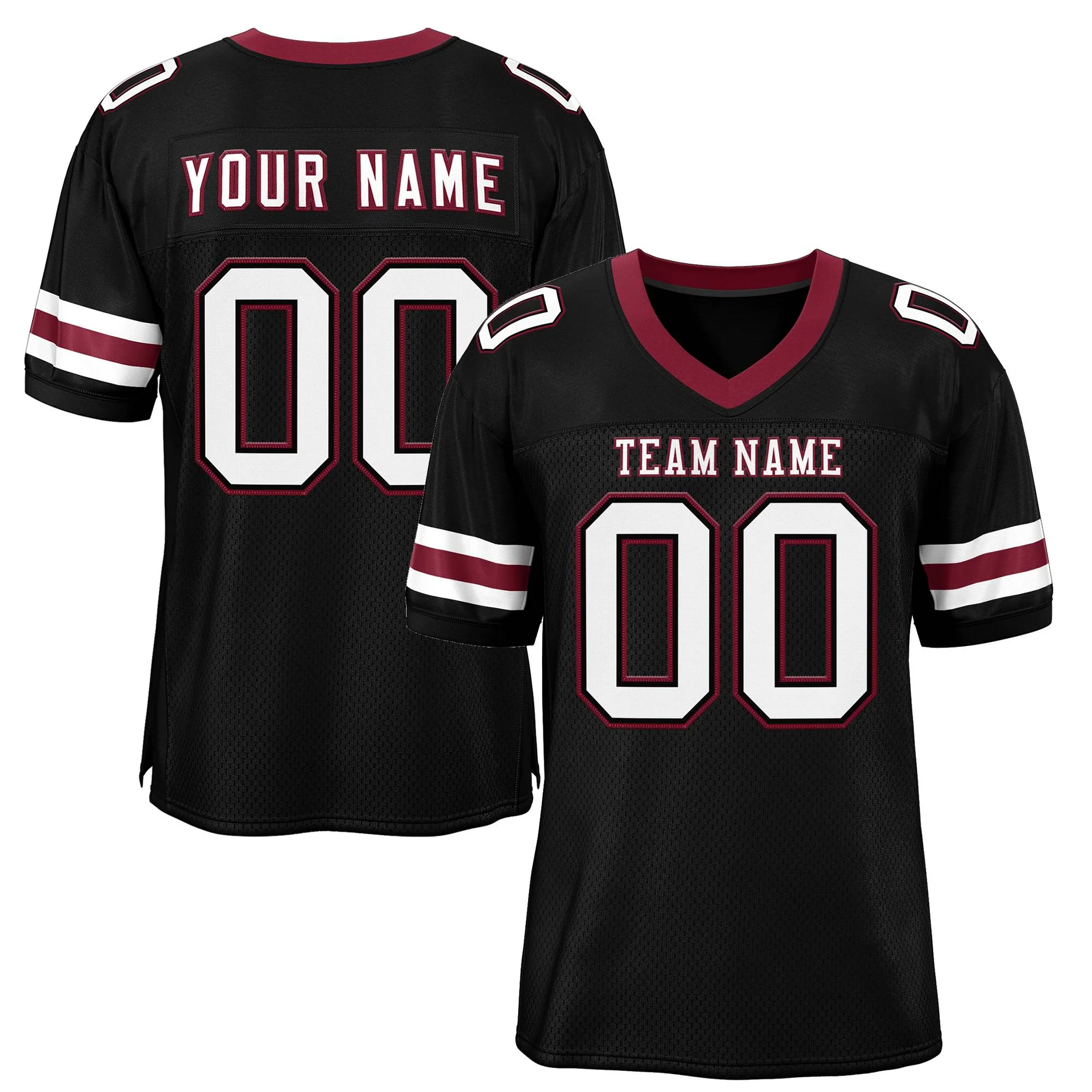 Custom Football Jersey Personalized Sports Uniform for Men Women Youth